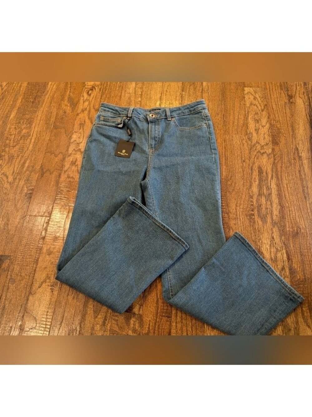 Massimo Dutti High Rise ankle flare Jeans US size 6, Eu 38 - Picture 13 of 15